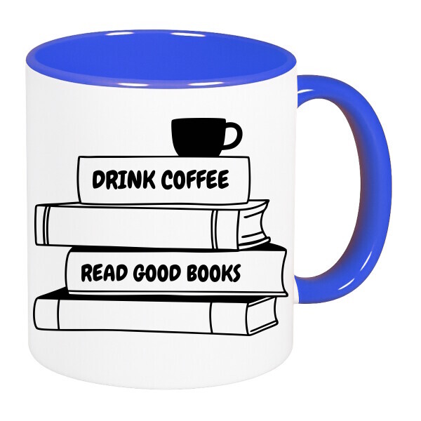 Színes fülű és belsejű bögre