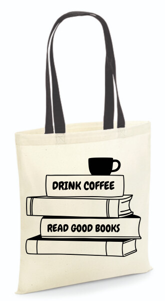 Vászontáska - színes fülű 