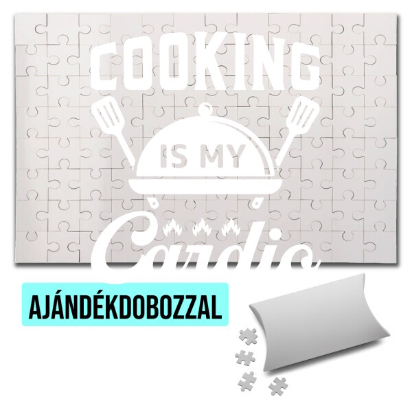 Puzzle - kirakó ajándékdobozzal
