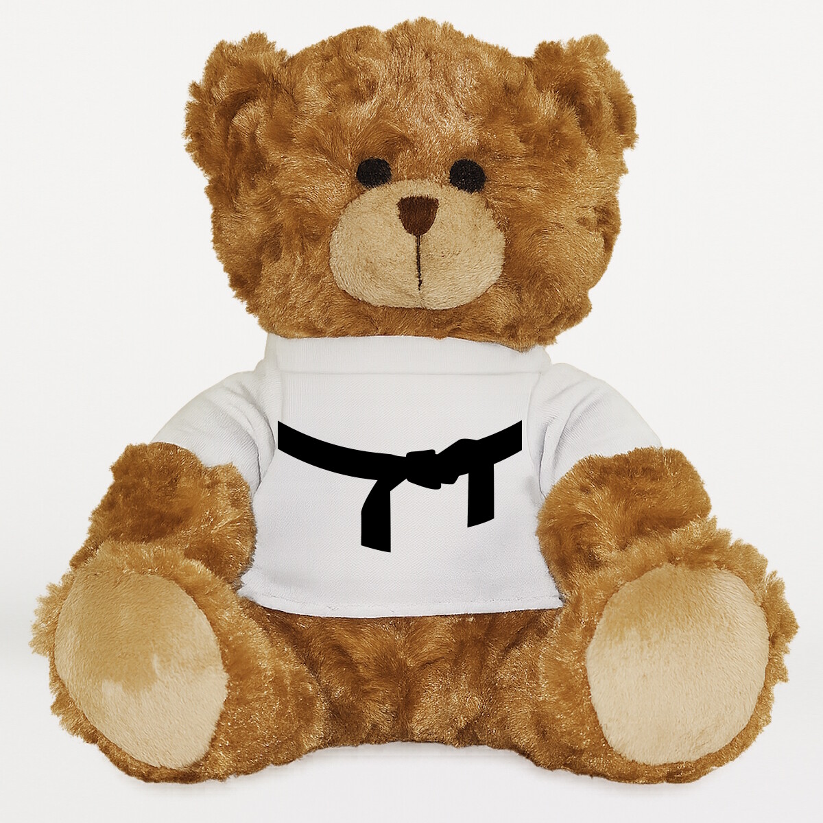Plüssmaci egyedi pólóval