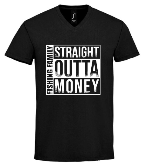 Unisex V nyakú póló