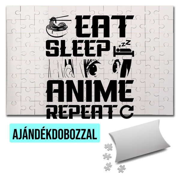 Puzzle - kirakó ajándékdobozzal