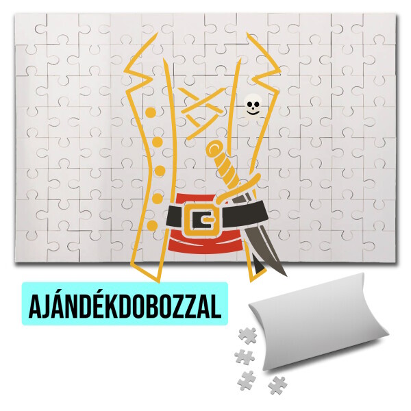 Puzzle - kirakó ajándékdobozzal