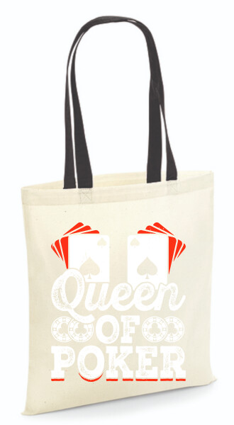 Vászontáska - színes fülű 