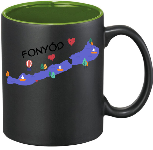 Hőre változó bögre - színes belső