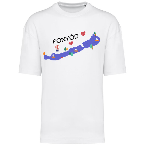 Prémium oversized unisex póló