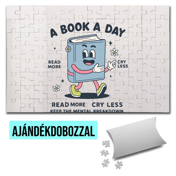 Puzzle - kirakó ajándékdobozzal