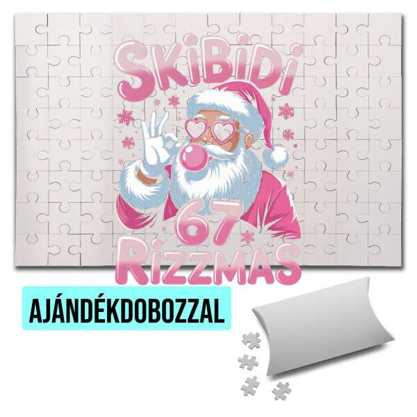Puzzle - kirakó ajándékdobozzal