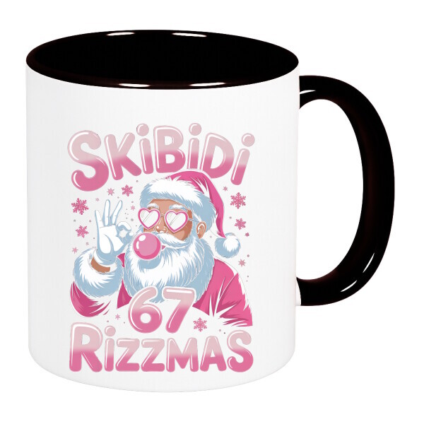 Színes fülű és belsejű bögre