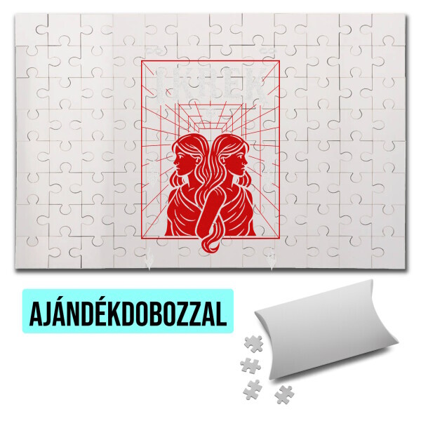 Puzzle - kirakó ajándékdobozzal