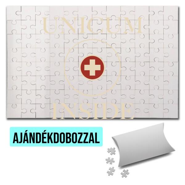 Puzzle - kirakó ajándékdobozzal