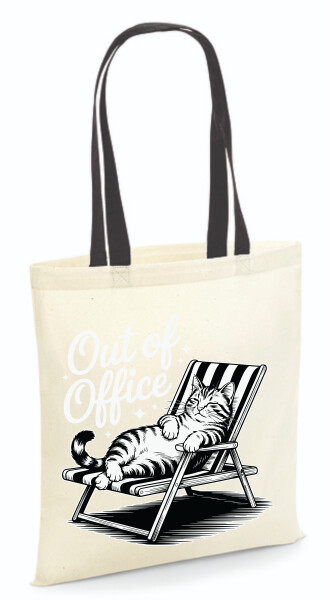 Vászontáska - színes fülű 