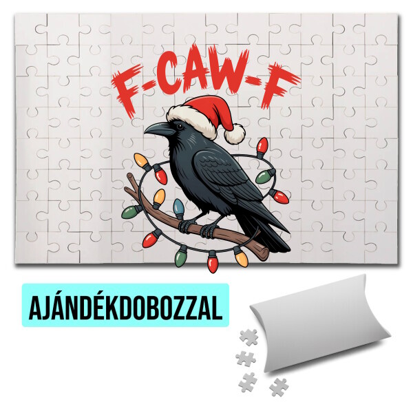 Puzzle - kirakó ajándékdobozzal