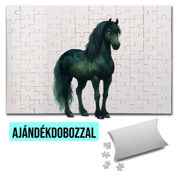 Puzzle - kirakó ajándékdobozzal