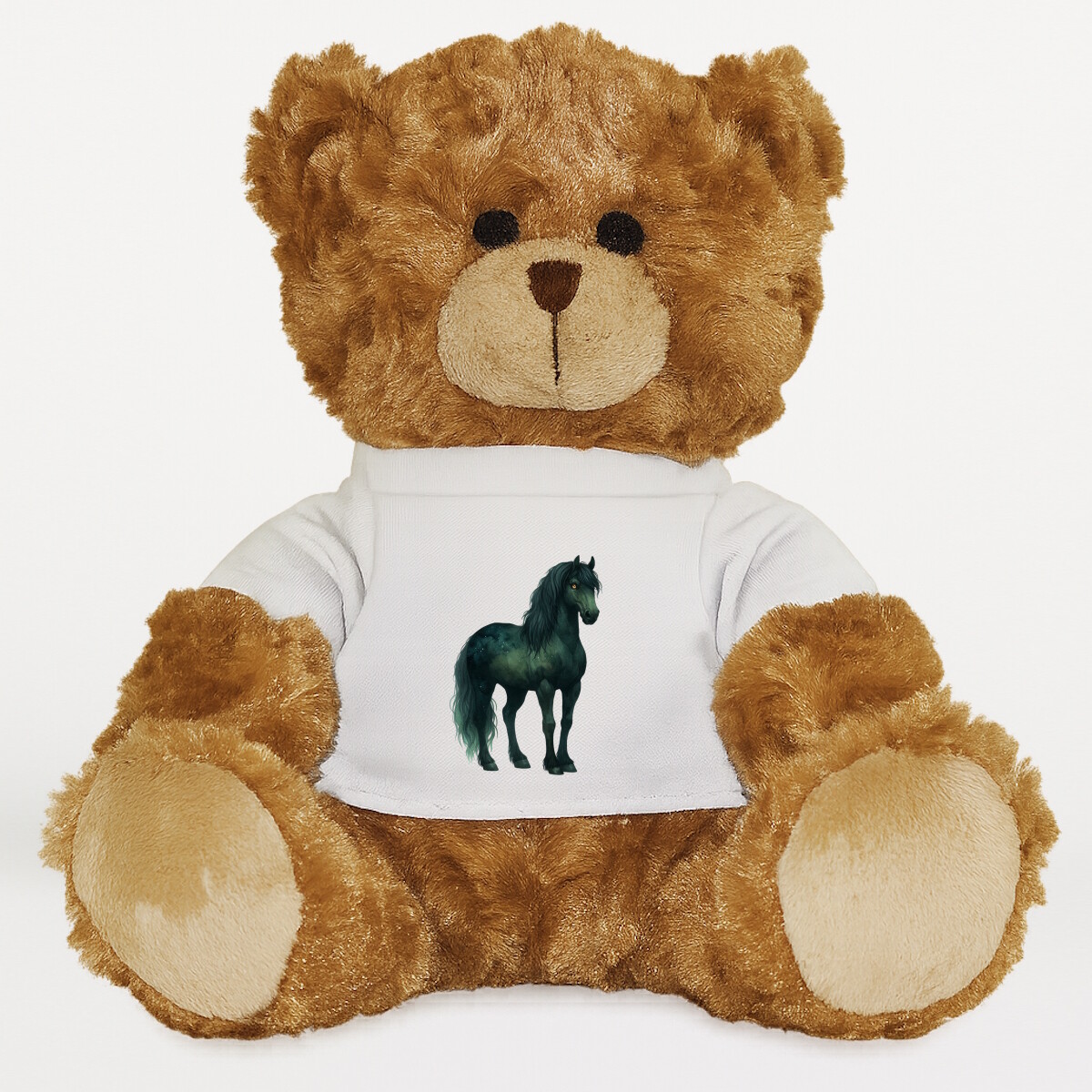 Plüssmaci egyedi pólóval