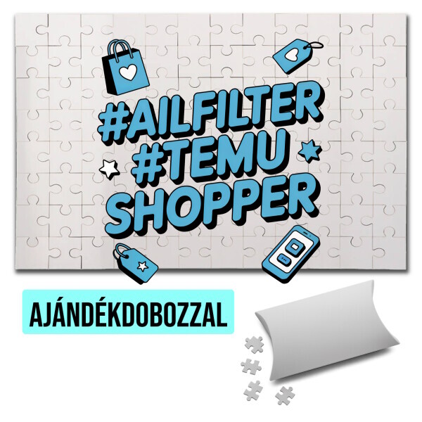 Puzzle - kirakó ajándékdobozzal