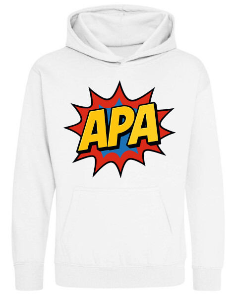 Kapucnis belebújós gyerek pulóver