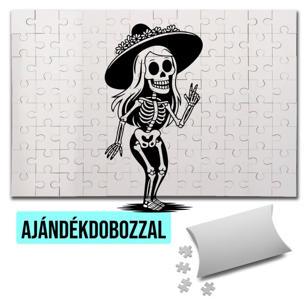 Puzzle - kirakó ajándékdobozzal