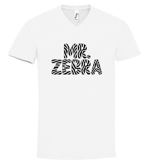 Unisex V nyakú póló