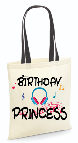 Vászontáska - színes fülű 