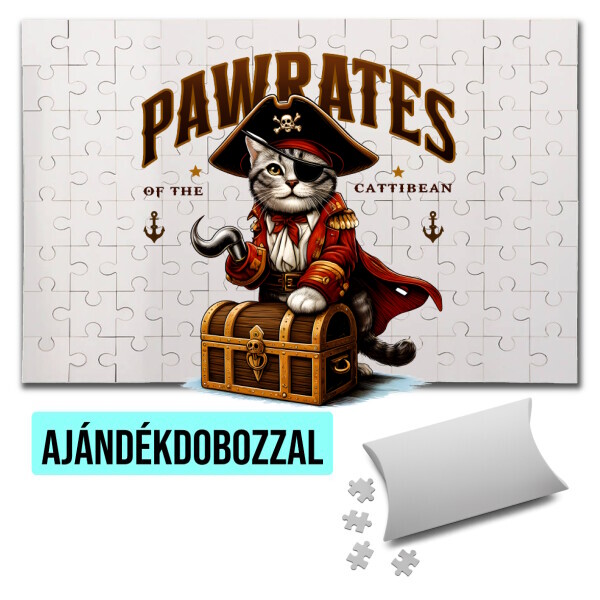Puzzle - kirakó ajándékdobozzal