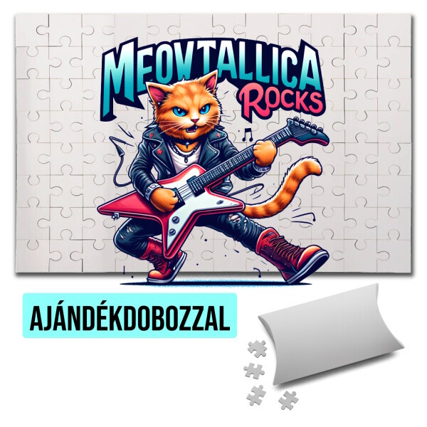 Puzzle - kirakó ajándékdobozzal