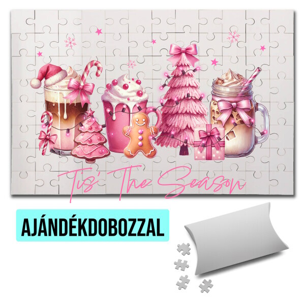 Puzzle - kirakó ajándékdobozzal