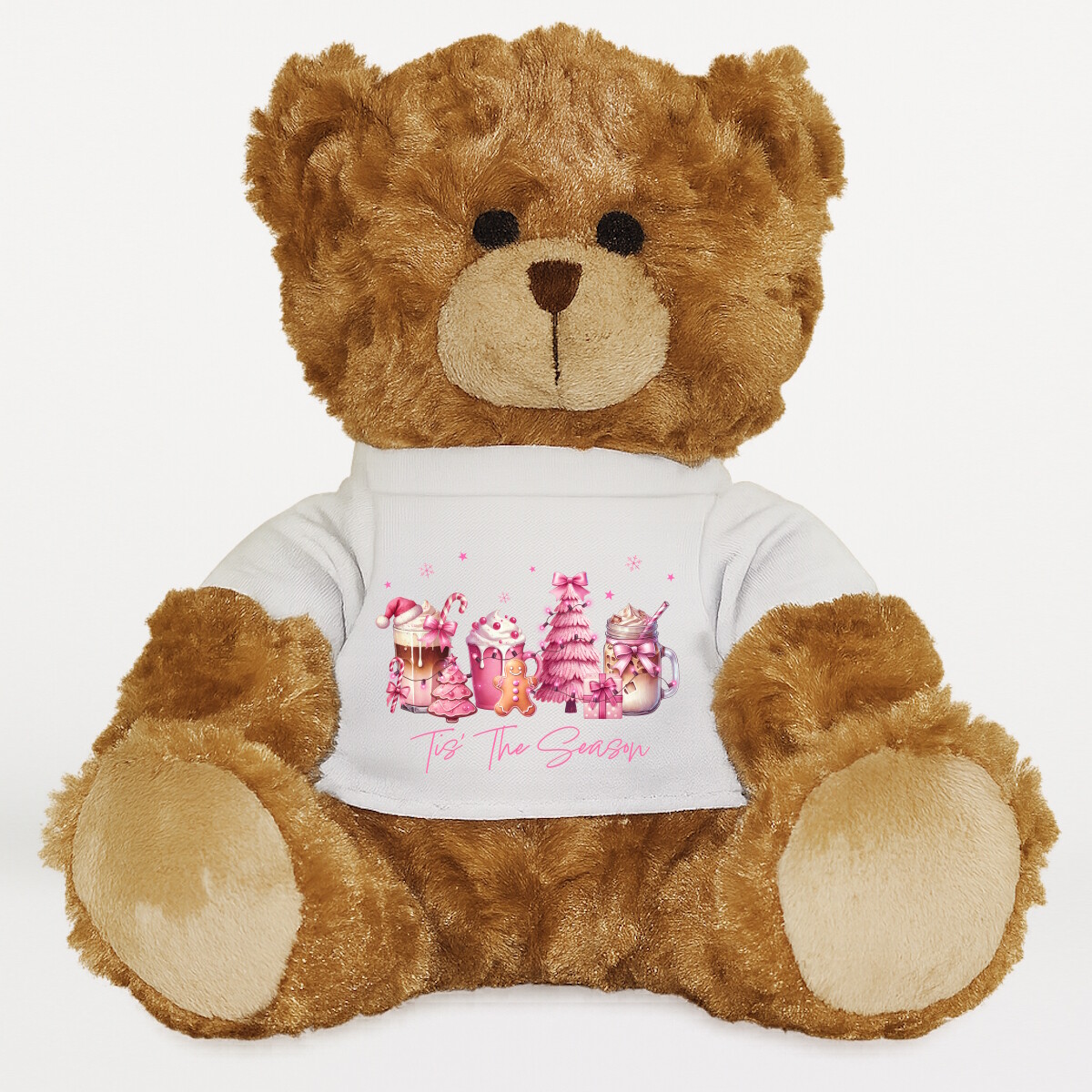 Plüssmaci egyedi pólóval