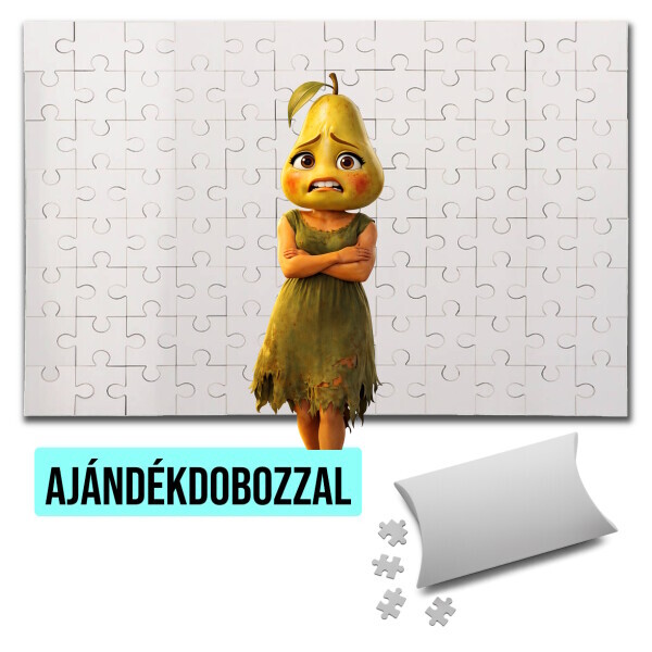 Puzzle - kirakó ajándékdobozzal