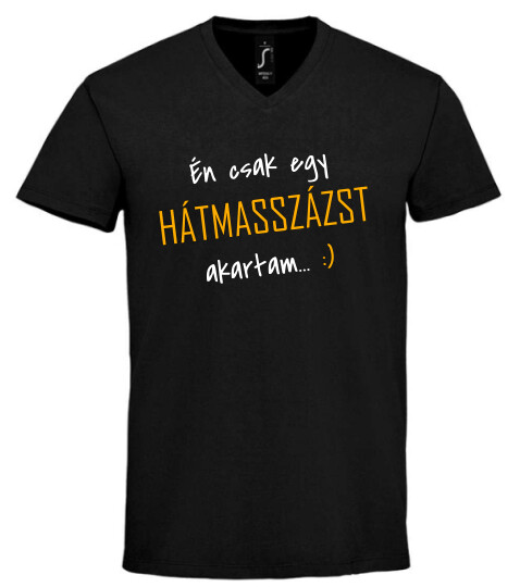 Unisex V nyakú póló