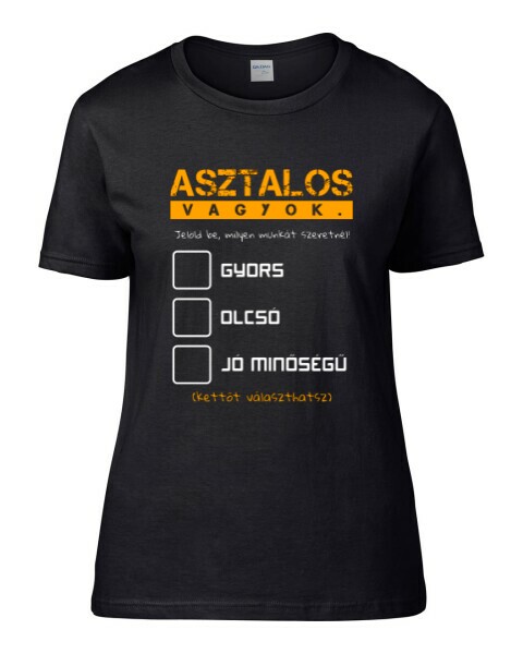 Egyedi Női Póló