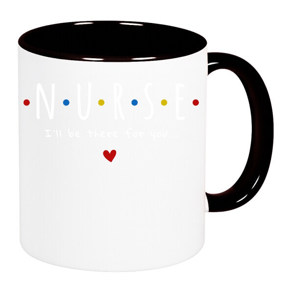 Színes fülű és belsejű bögre