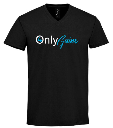 Unisex V nyakú póló