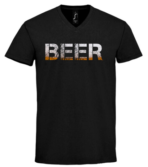 Unisex V nyakú póló