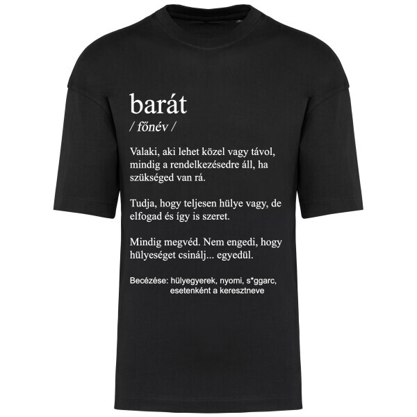 Prémium oversized unisex póló