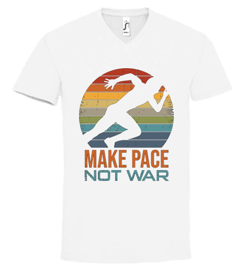 Unisex V nyakú póló