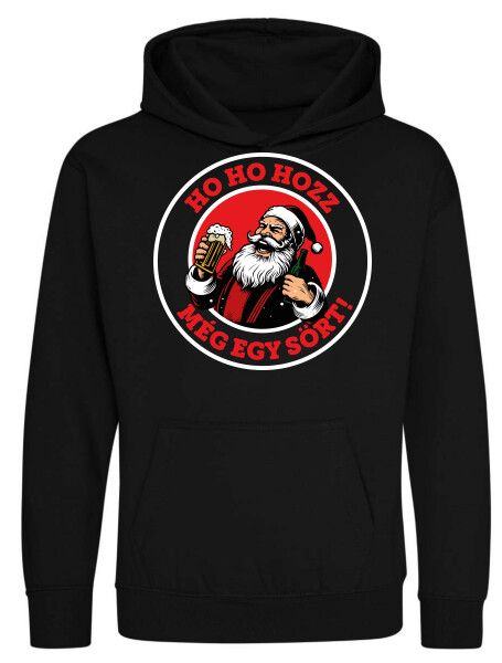 Kapucnis belebújós gyerek pulóver