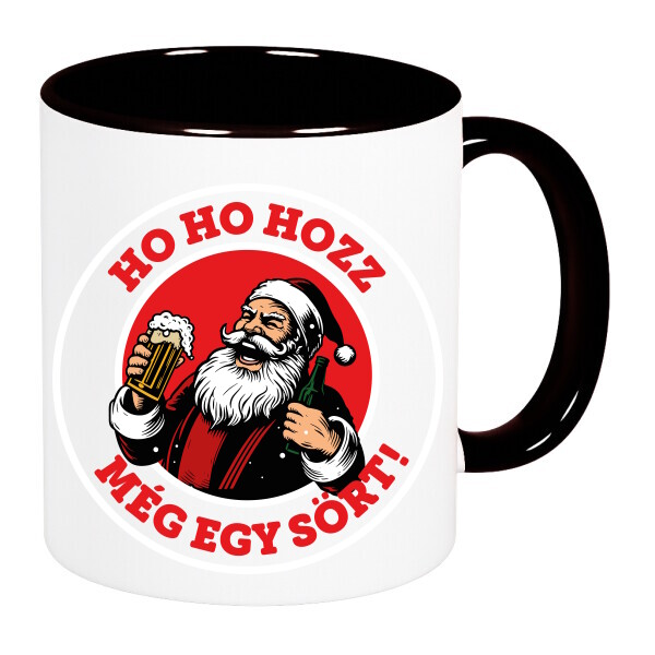 Színes fülű és belsejű bögre