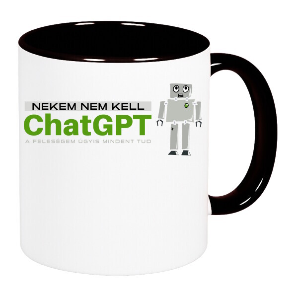 Színes fülű és belsejű bögre