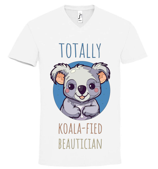 Unisex V nyakú póló