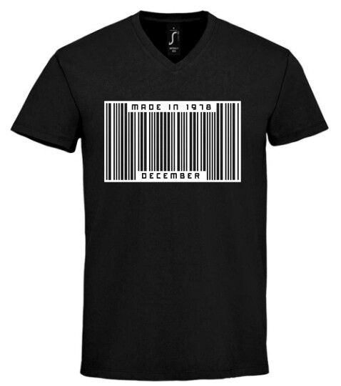 Unisex V nyakú póló