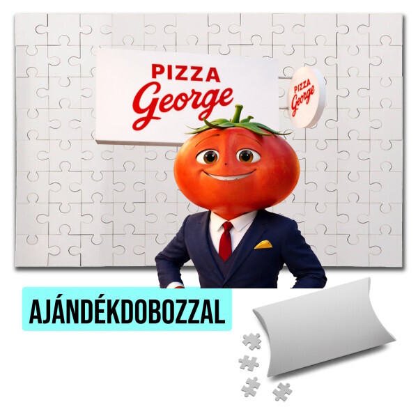 Puzzle - kirakó ajándékdobozzal