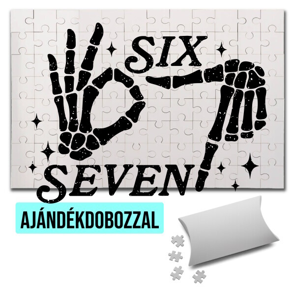 Puzzle - kirakó ajándékdobozzal