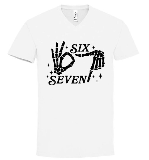 Unisex V nyakú póló