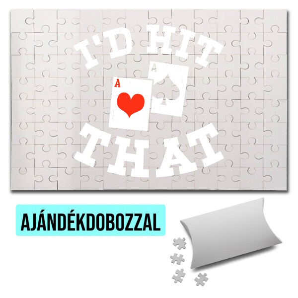Puzzle - kirakó ajándékdobozzal