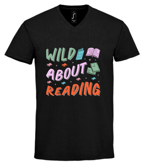 Unisex V nyakú póló