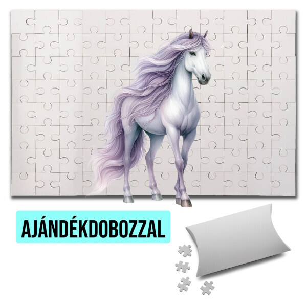 Puzzle - kirakó ajándékdobozzal