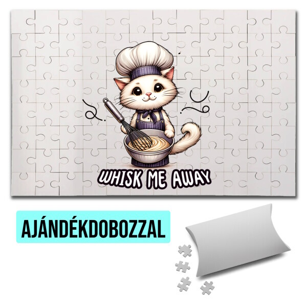 Puzzle - kirakó ajándékdobozzal