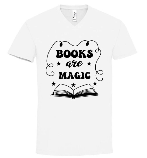 Unisex V nyakú póló