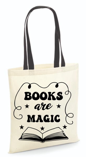 Vászontáska - színes fülű 